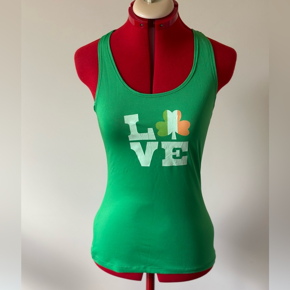 St Patrick’s Day tank top